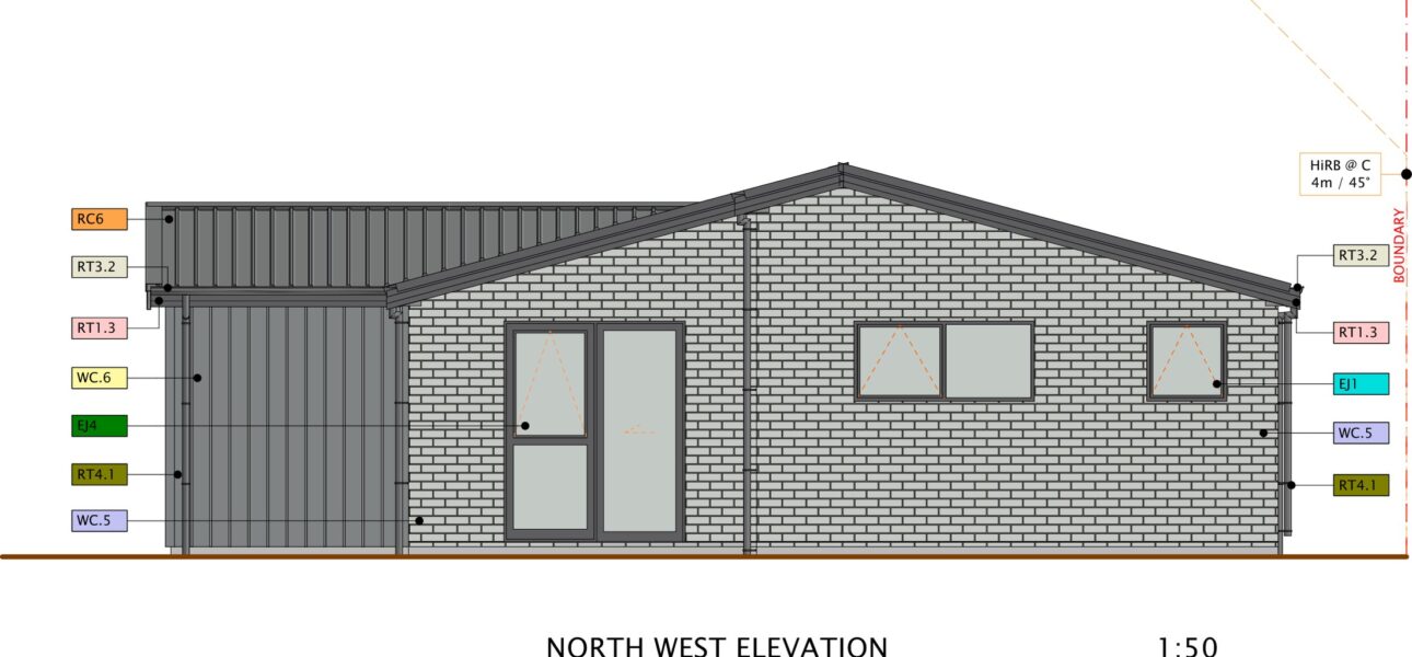 Koa Drive, Rolleston north west elevation — Cypress Construction