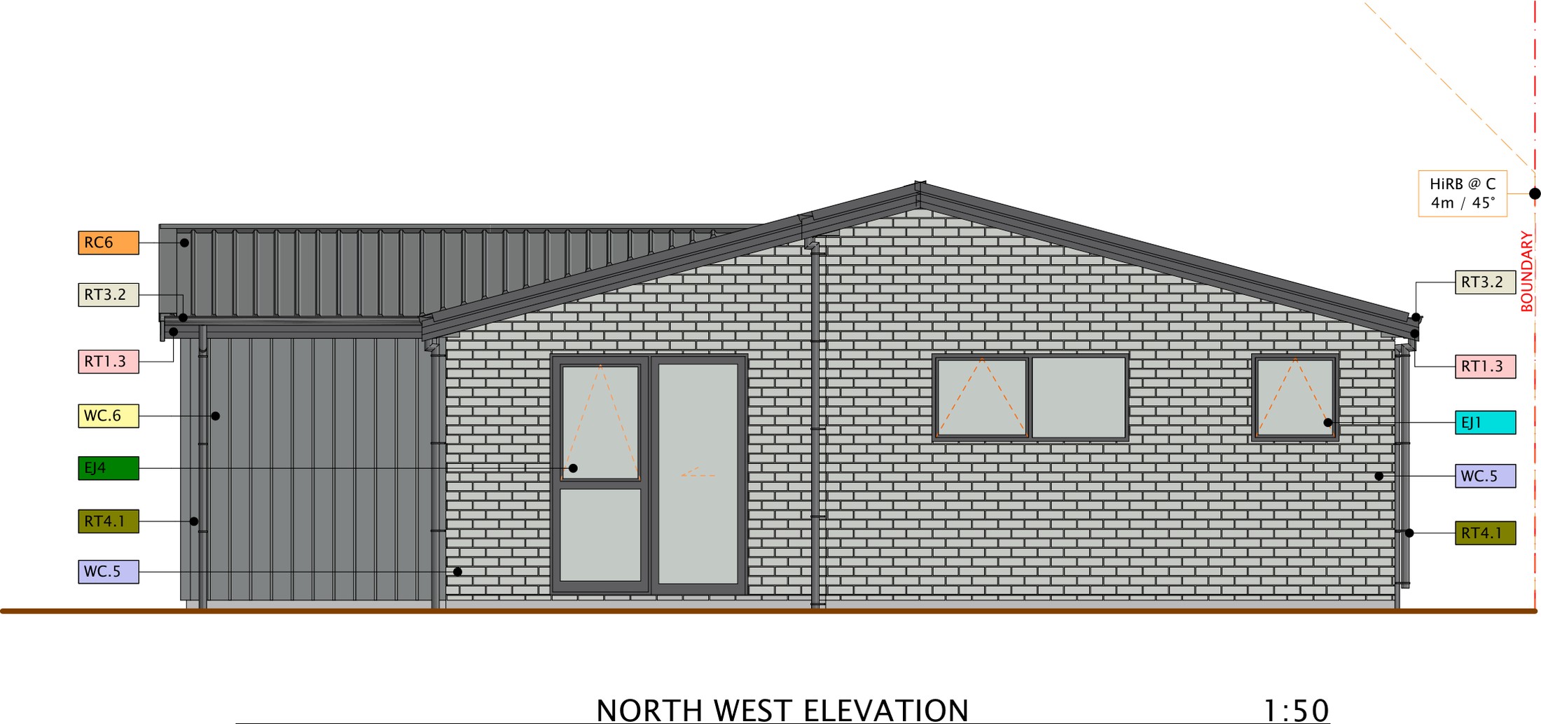 Koa Drive, Rolleston north west elevation — Cypress Construction